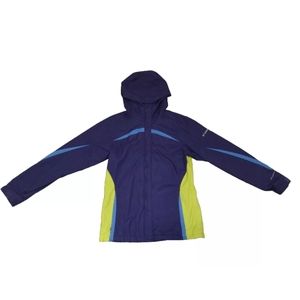 Columbia omni shield rain jacket,women's size small, lightweight